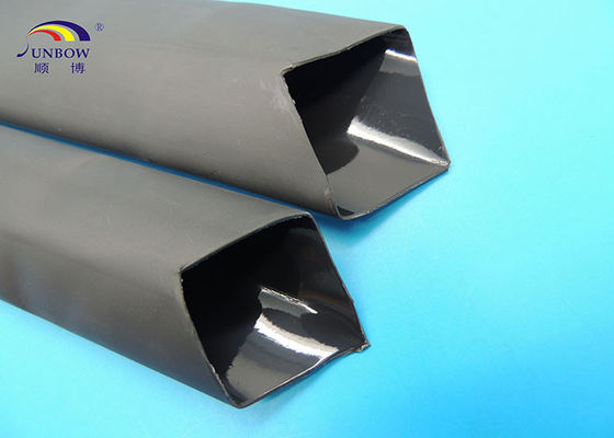 Κίνα Ratio 3:1 heavy wall polyolefin heat shrinable tube with / without adhesive size Ø10-Ø85mm for -45℃ - 125℃ temperature προμηθευτής