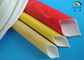 Polyurethane Fiberglass Sleeving/PU coated sleeves/ insulating tubes προμηθευτής