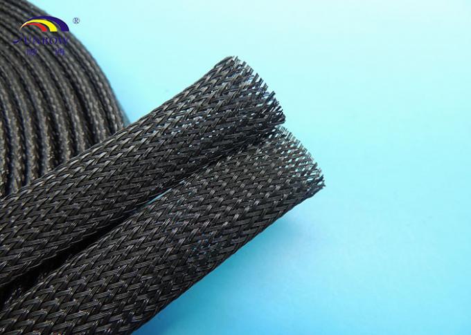 31.8MM μαύρο νάυλον Multifilament πλεγμένο Sleeving για την αλιεία της ράβδου