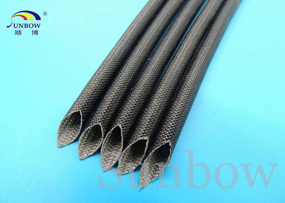 Κίνα Silicone Fiberglass Sleeving High Temperature 8mm Black προμηθευτής