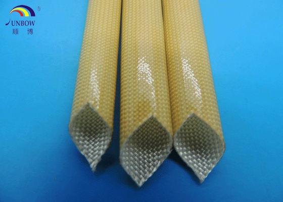 Κίνα Class F oil-resistant polyurethane fiberglass braided sleeving προμηθευτής